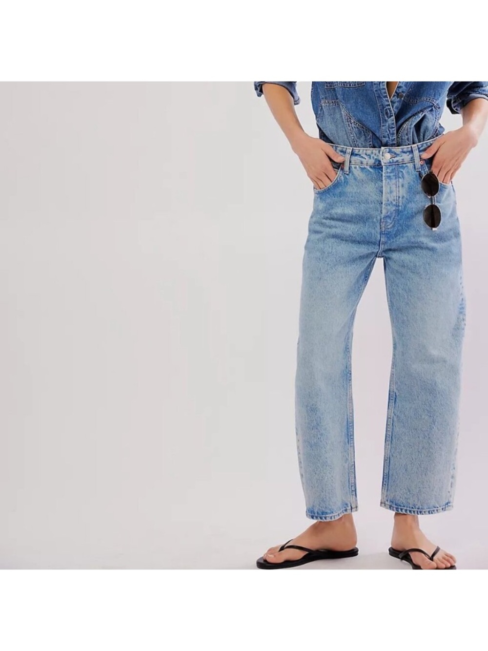 Free People We The Free Deep Trance Dropped Boyfriend Jean